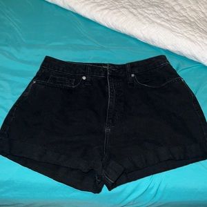 Black shorts, just washed never worn!
